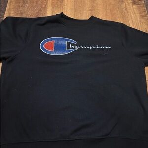 Champion Black Sweatshirt